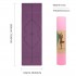 Kono TPE Non-slip Classic Yoga Mat - Purple And Pink